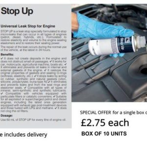 Box of 10 Engine Oil Leak Stop